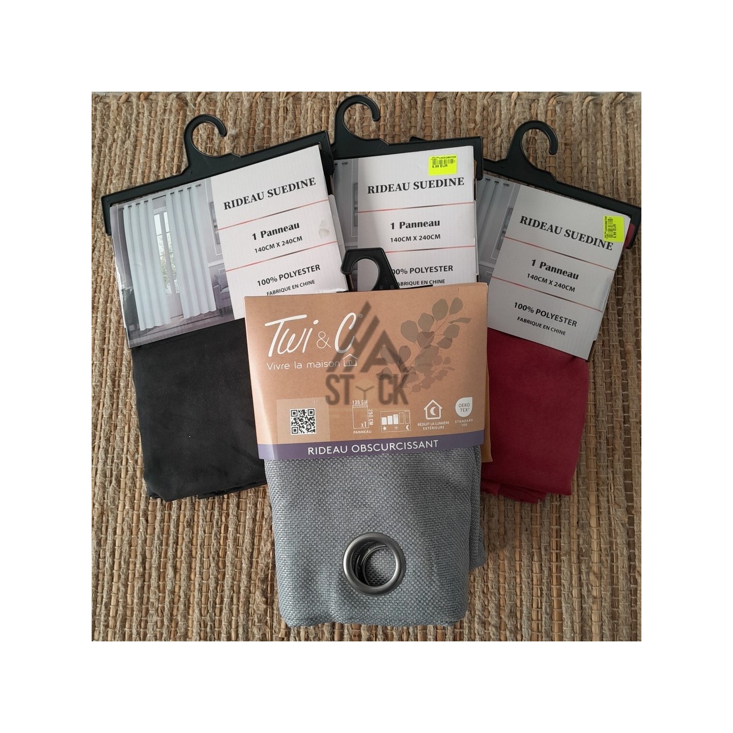 Rideaux - 20 pièces