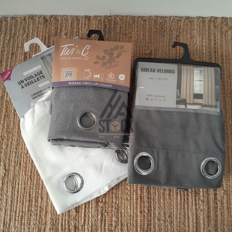 Rideaux - 25 pièces