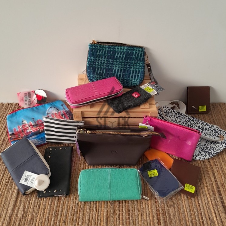 Portefeuilles, porte-monnaie, sacoche - 125 pièces