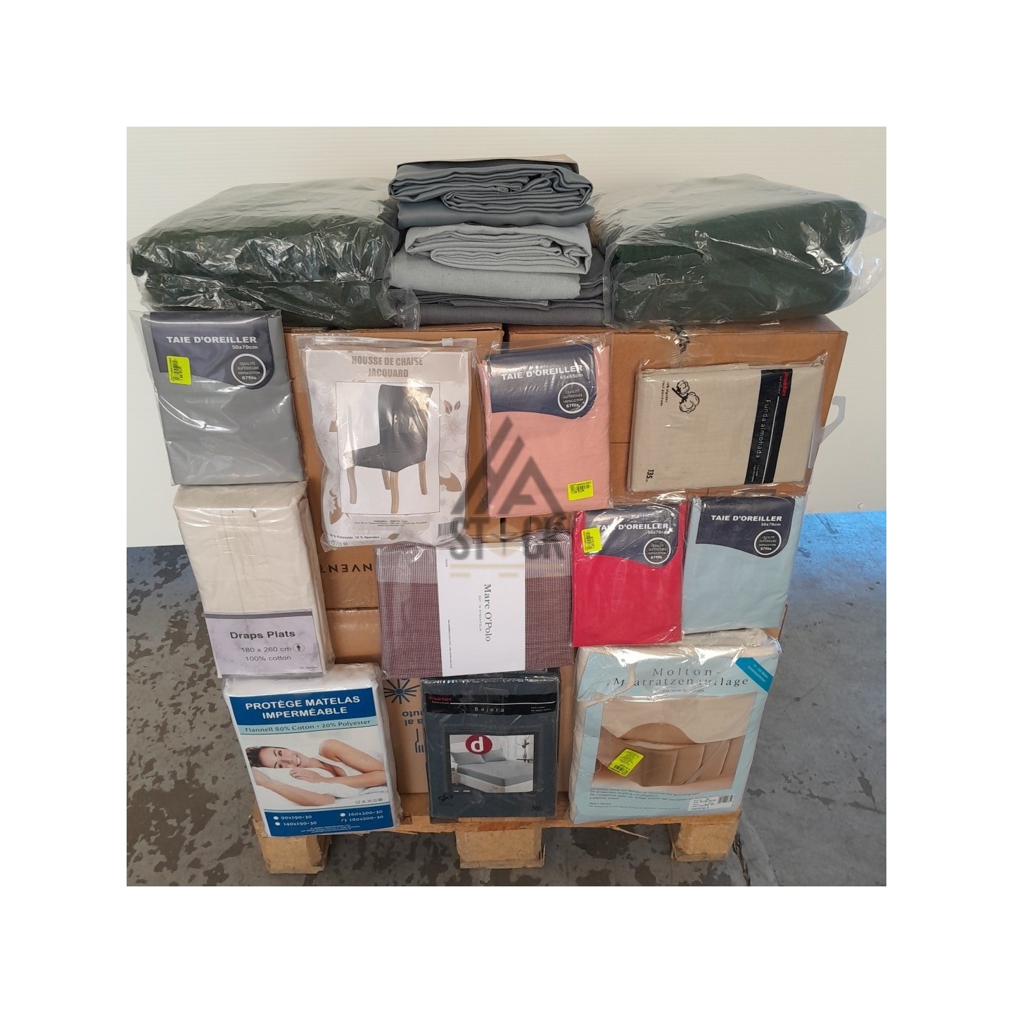 LINGE DE MAISON - 90 pièces