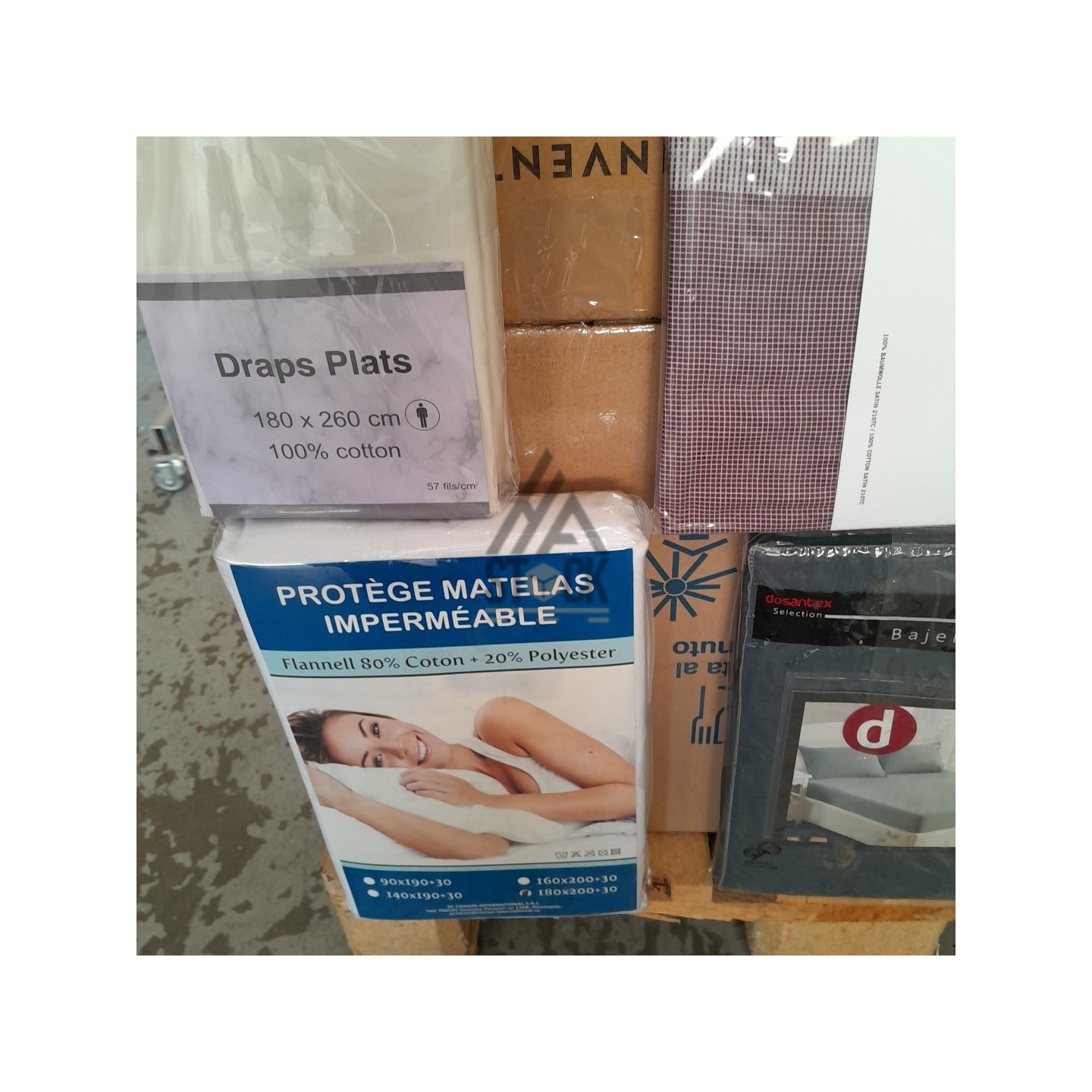 LINGE DE MAISON - 90 pièces