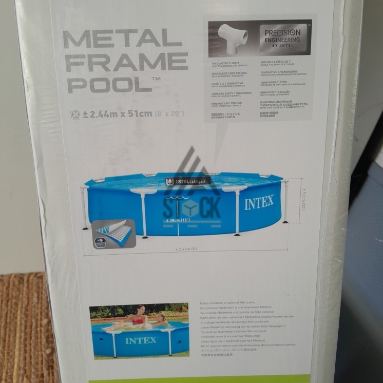 Piscine - INTEX - 3 pièces