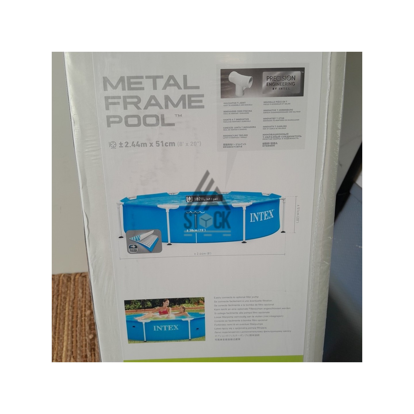 Piscine - INTEX - 3 pièces