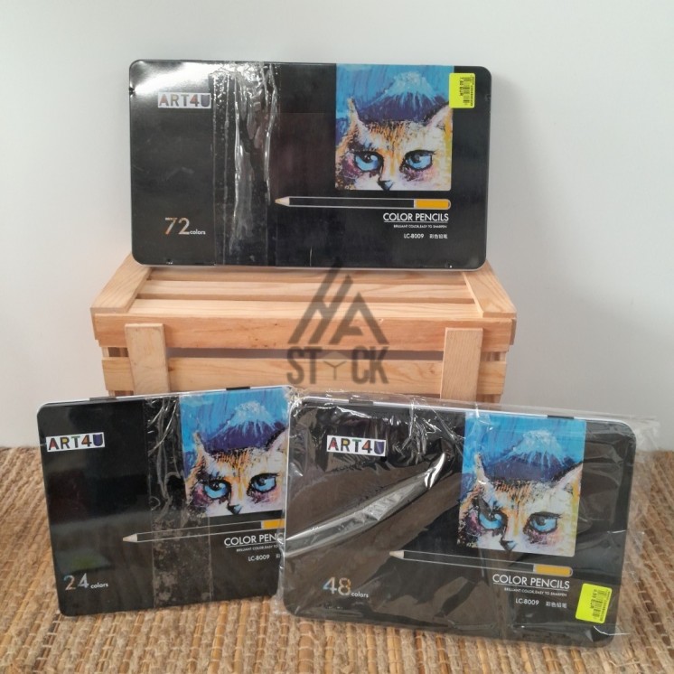 Coffret crayon de couleur - 17 pièces