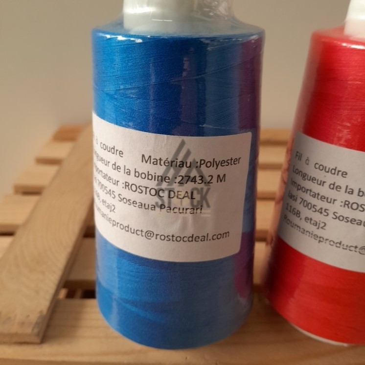 Bobine de fil à coudre - 50 pièces