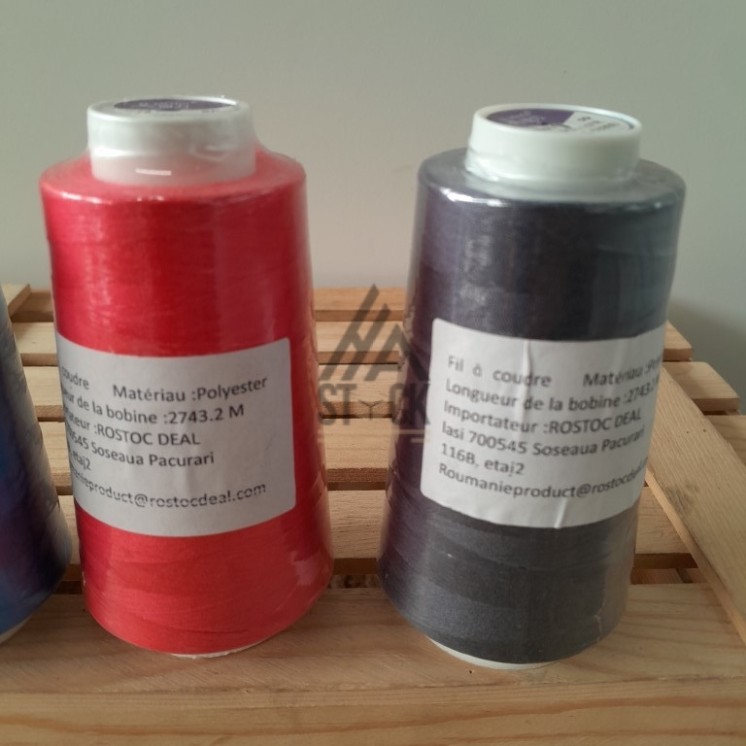 Bobine de fil à coudre - 50 pièces