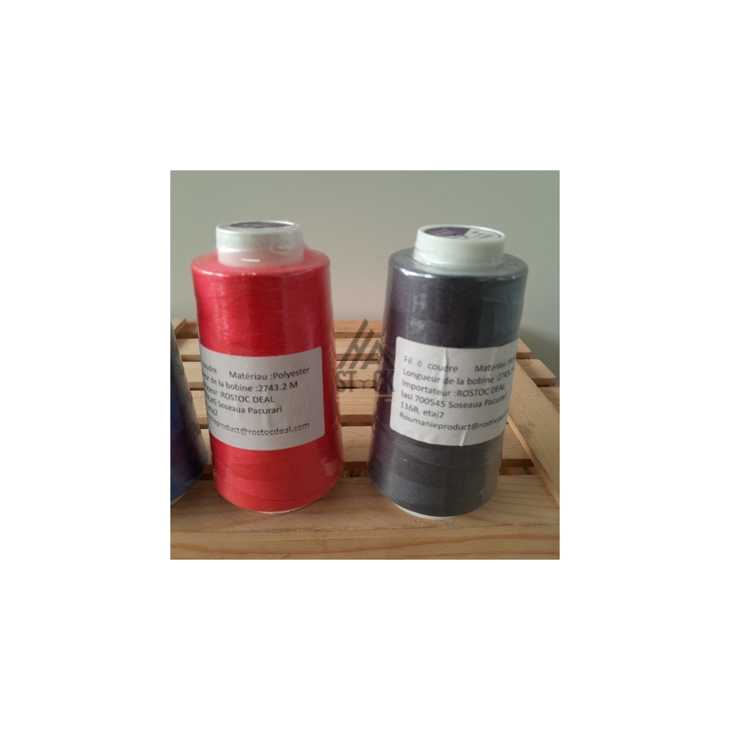 Bobine de fil à coudre - 50 pièces