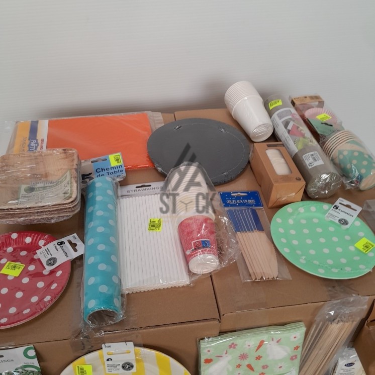 VAISSELLE JETABLE - 300 pièces