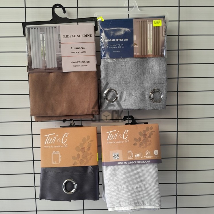 Rideaux - 25 pièces