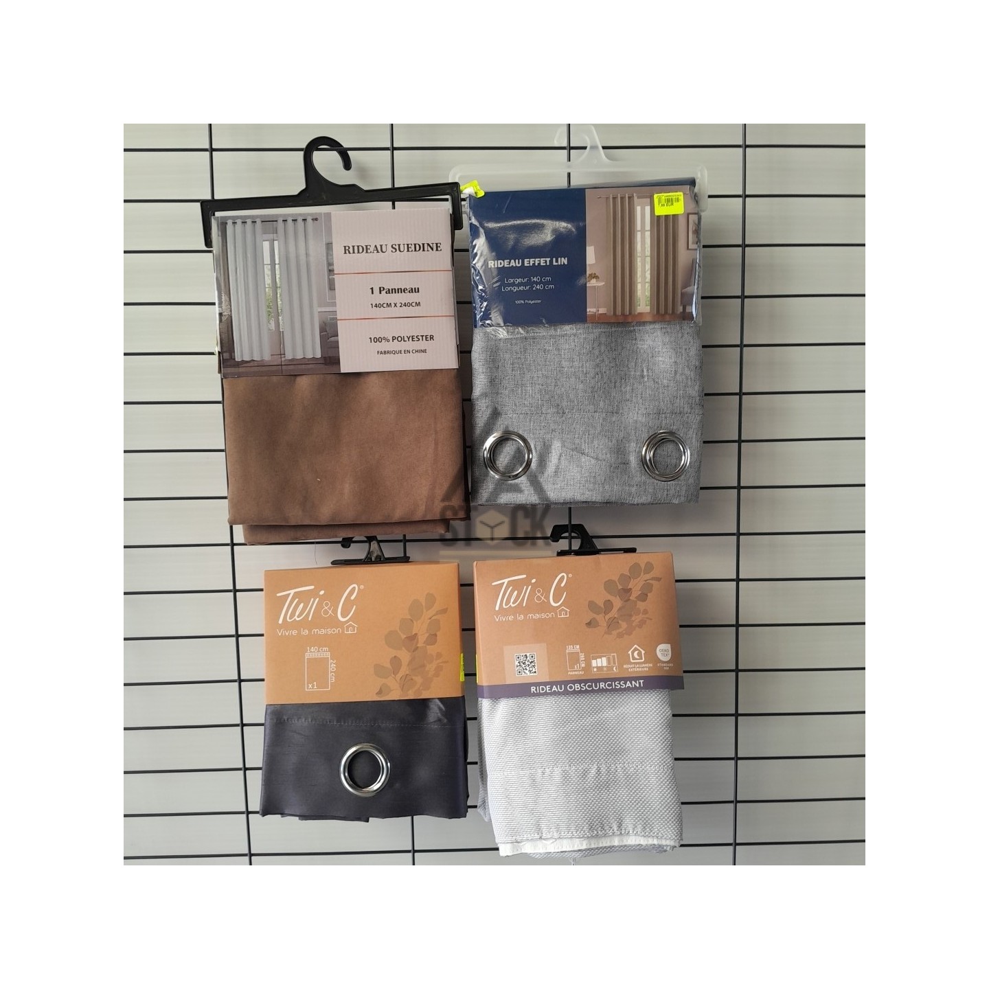 Rideaux - 25 pièces