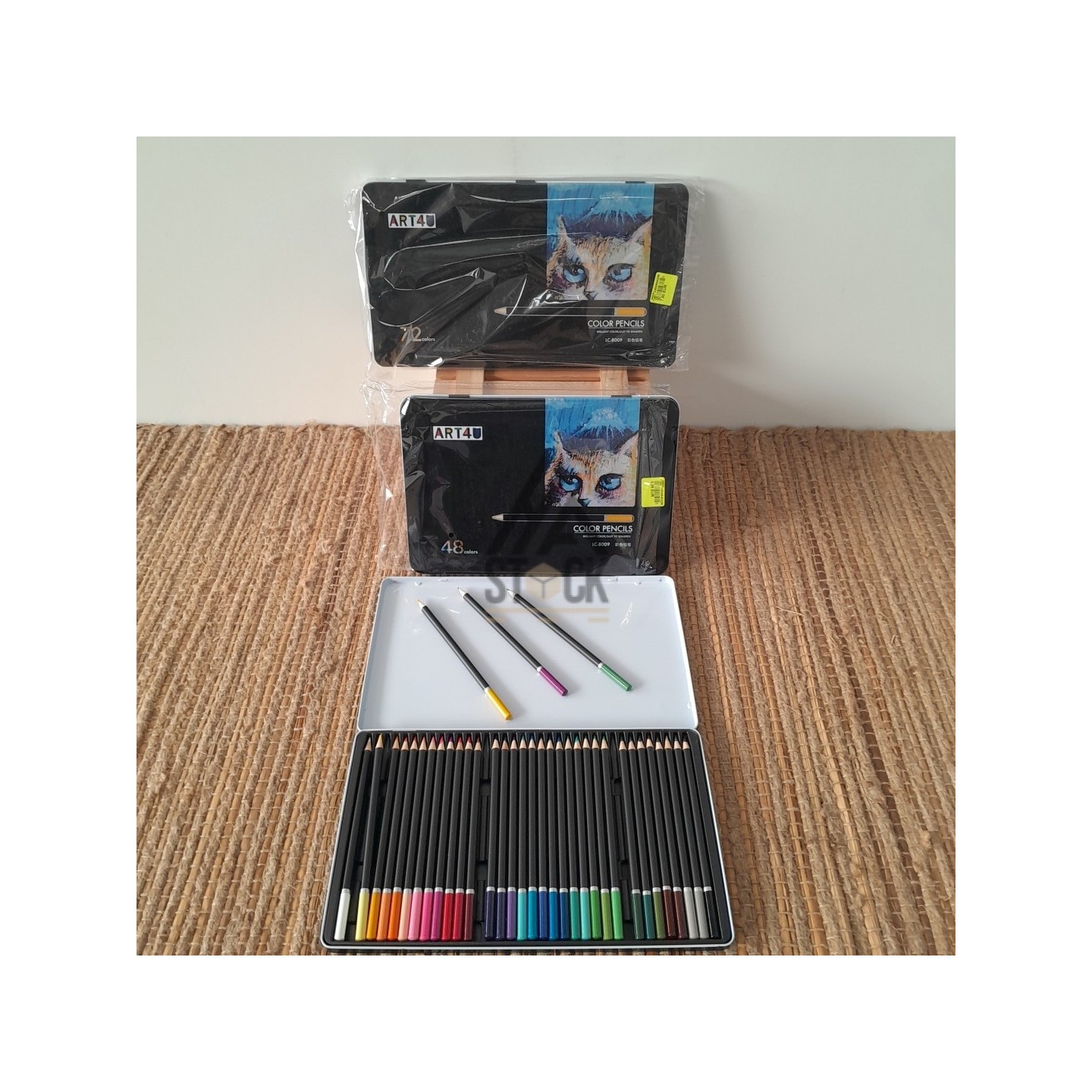 Coffret crayon de couleur - 19 pièces