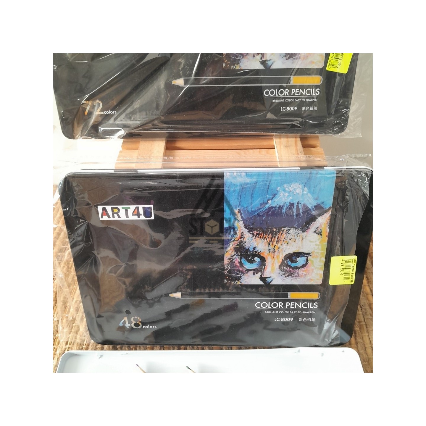 Coffret crayon de couleur - 19 pièces