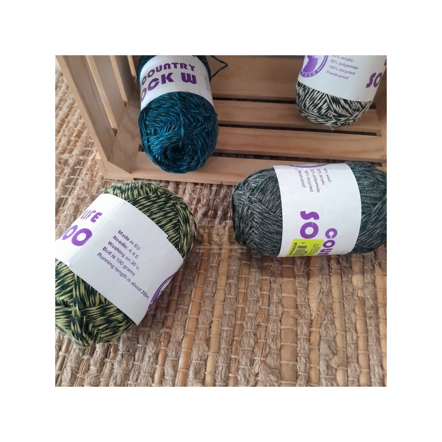 Pelote de laine - 180 pièces