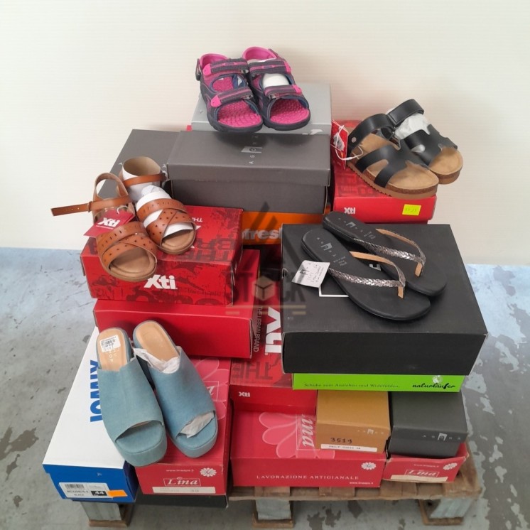 CHAUSSURE ÉTÉ en boite - 30 paires