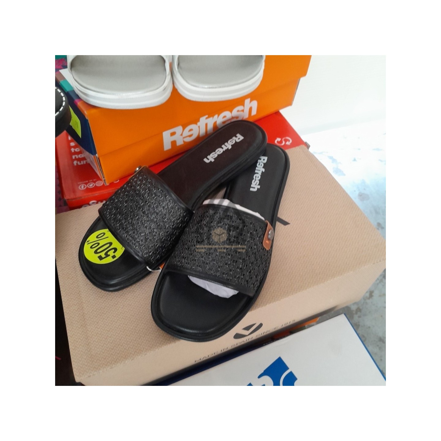 CHAUSSURE ÉTÉ en boite - 30 paires